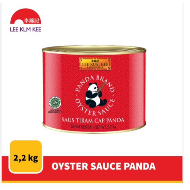 

Saos Tiram Oyster Sauce 2200gr brand Panda Lee Kum Kee