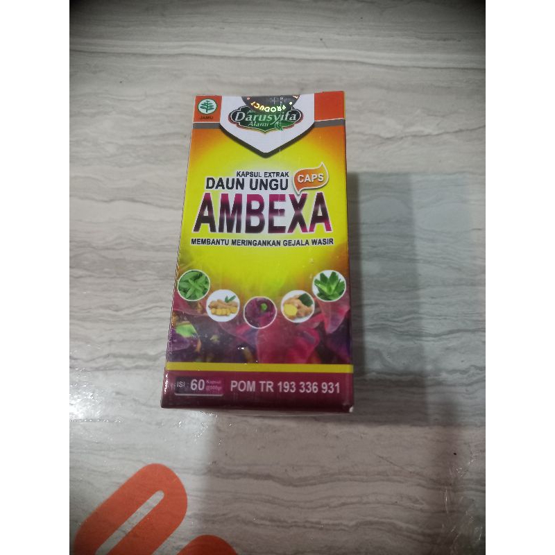 AMBEXA ASLI OBAT AMBEIEN WASIR SEMBELIT HERBAL ORIGINAL