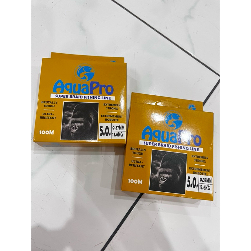 Senar pancing GORILLA AGUA PRO 100M super braid fishing line