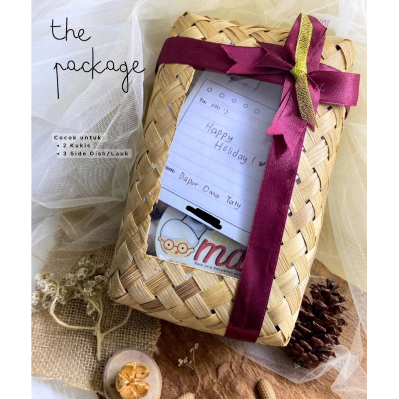 

Hampers Kukis Kue dan Masakan Manado ala Dapur Oma Taty | Gift Box | Hampers | Parcel | Kado