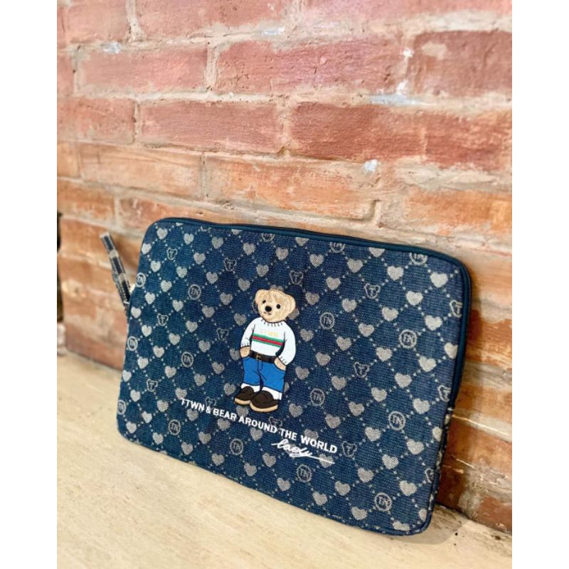 TTWN BEAR ORIGINAL TN3772 TAS CLUTCH HANDBAG WANITA - TAS TANGAN - TTWNBEAR - TTWN - BEAR