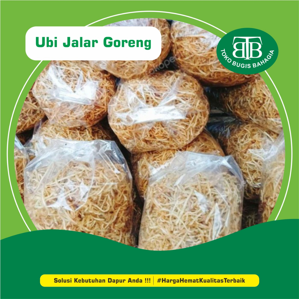 

Ubi Jalar Goreng, Murah Makassar