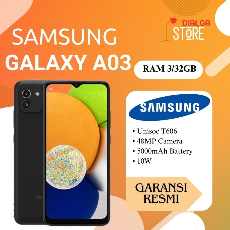 Samsung Galaxy A03 4GB/128GB (BARU)
