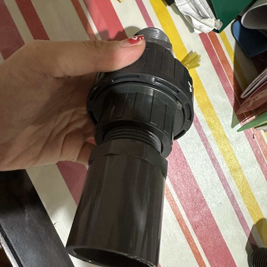 Water mur watermur drat luar x polos 1/2" inch pvc