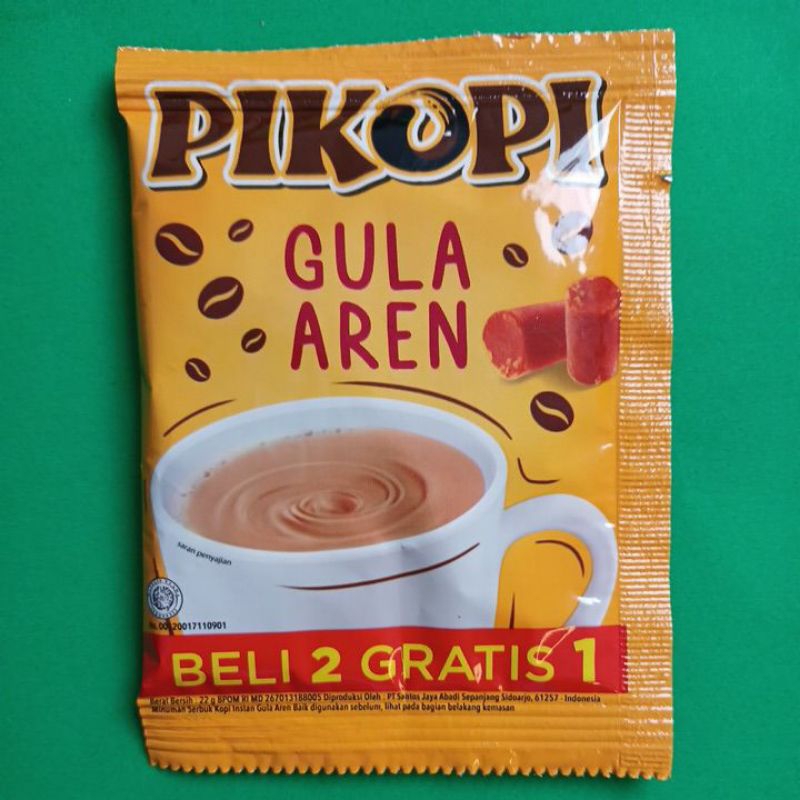 PROMO HEBOH PIKOPI Kopi Bubuk Kemasan sachet 20 gram Gula Aren
