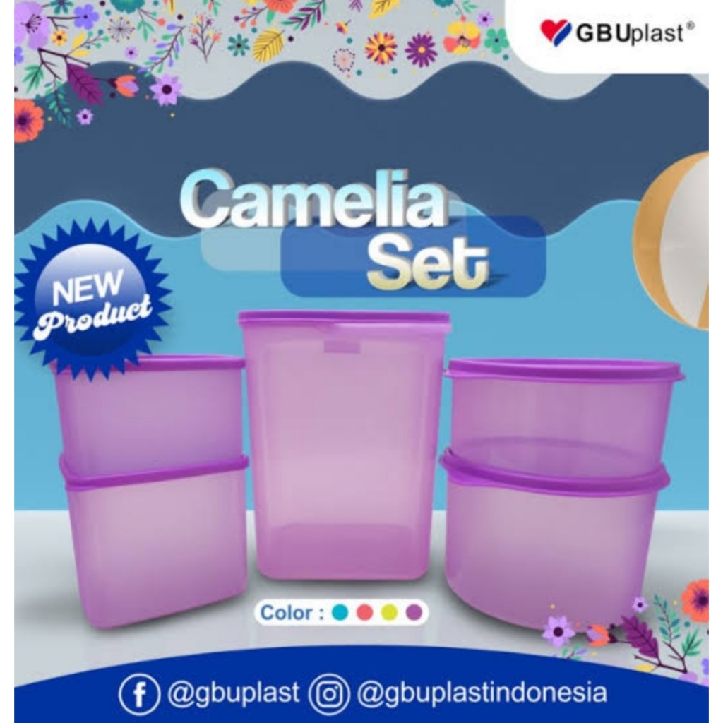 Toples Camelia Set Warna Warni Toples Kedap Udara Kekinian