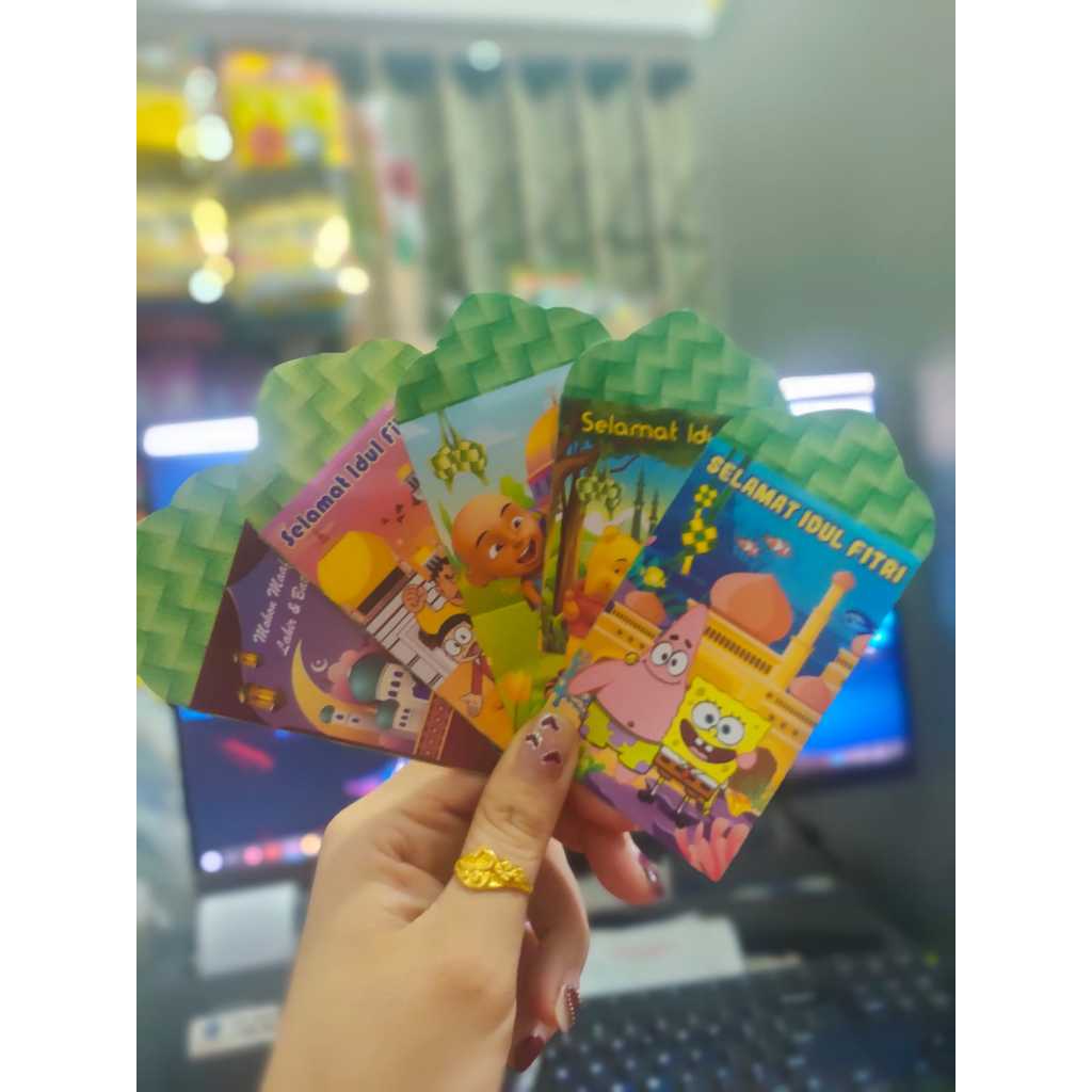 

Amplop THR Tebal Lebaran Idul Fitri Kecil 5x8.5