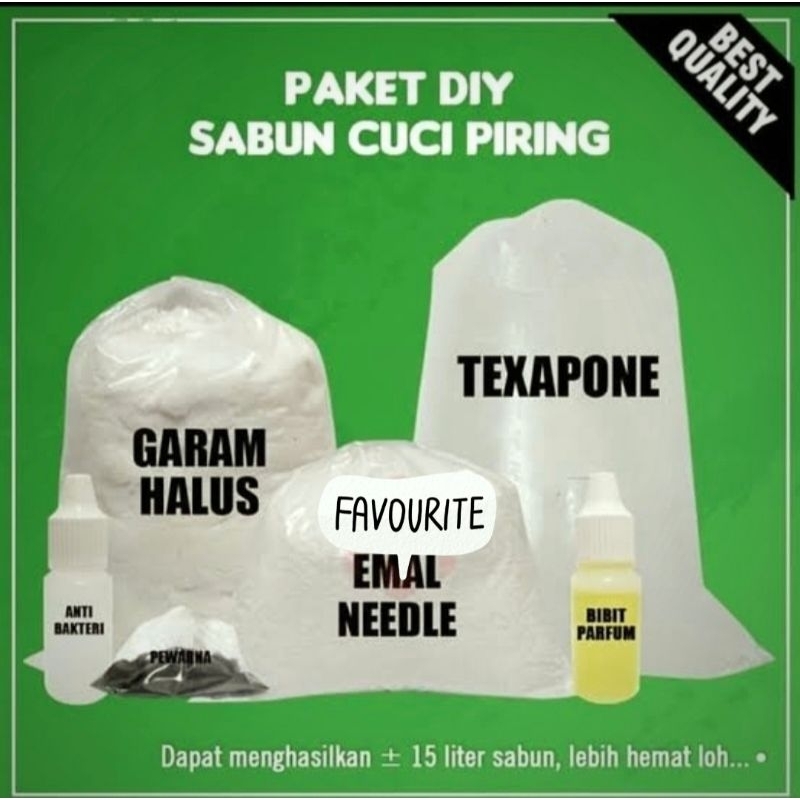 Bahan sabun cuci piring 20 liter