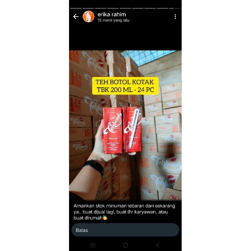 

teh kotak sosro | fruit tea