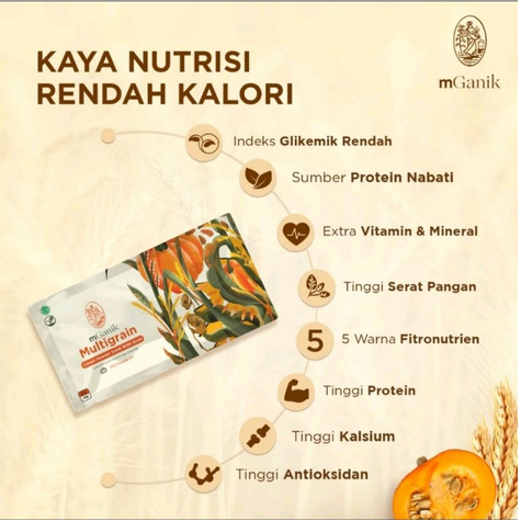 

MGANIK MULTIGRAIN ORIGINAL 1 SACHET(PERSACHET) - M GANIK