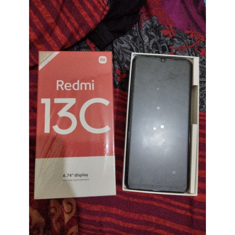 HANDPHONE HP XIAOMI REDMI 13C RAM 6/128GB