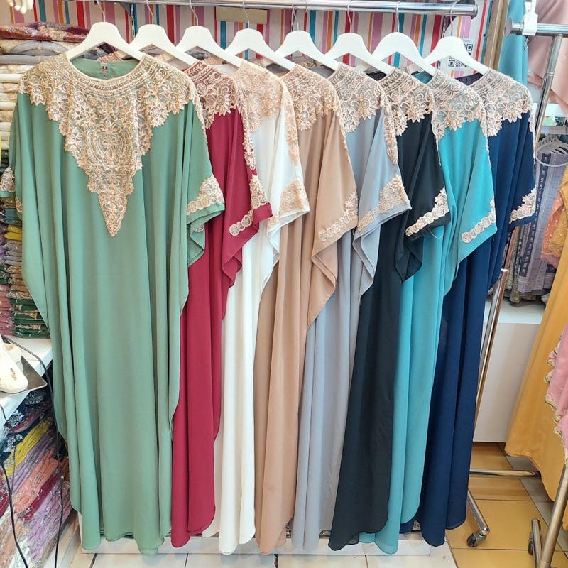 Kaftan model matahari kaftan pesta kaftan kondangan kaftan best seller 2024
