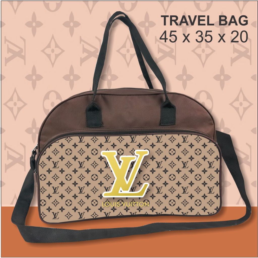 Tas Pakaian Tas Travel Tas Mudik Tas Bayi Brand Ternama LV Bisa COD