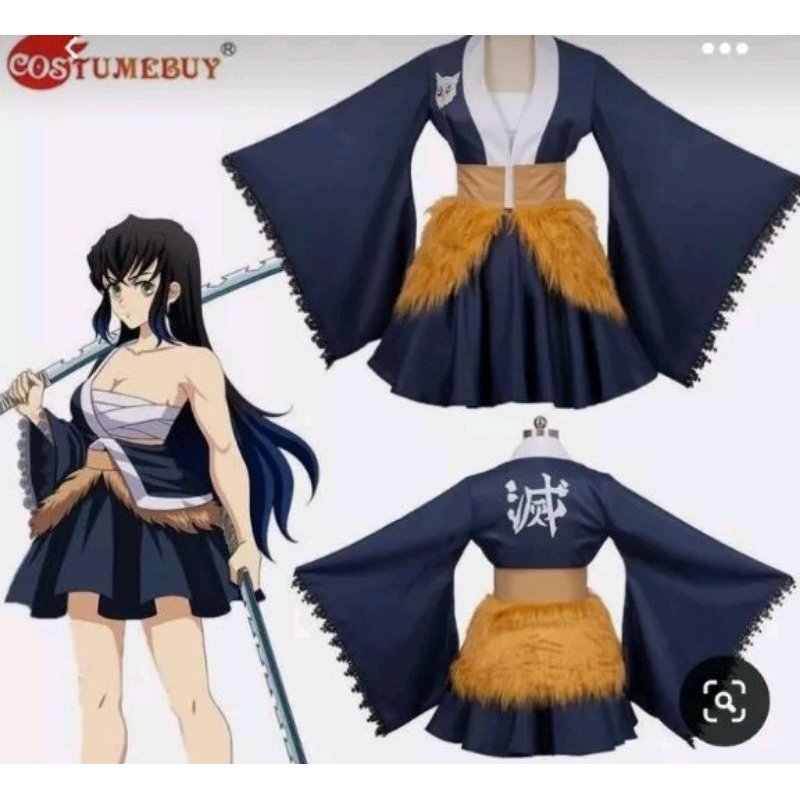 INOSUKE COSTUME//INOSUKE FEMALE VERSION//INOSUKE KIMETSU NO YAIBA//KIMETSU NO YAIBA COSTUME