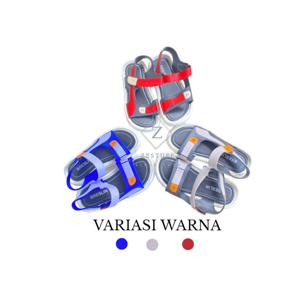 Sandal import jelly gunung sandal anak lucu sandal jelly import Breslin 909