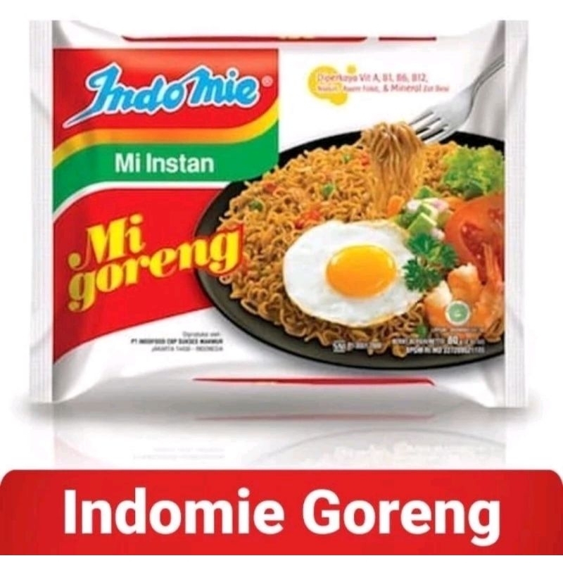 

INDOMIE GORENG / MIE INSTAN