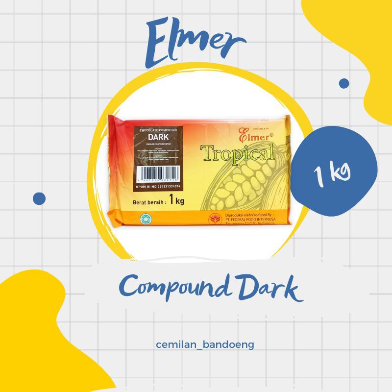 

elmer compound dark tropical kemasan 1kg