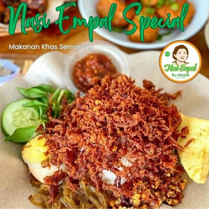 

NASI EMPAL SPECIAL Makanan Siap Saji Khas Semarang
