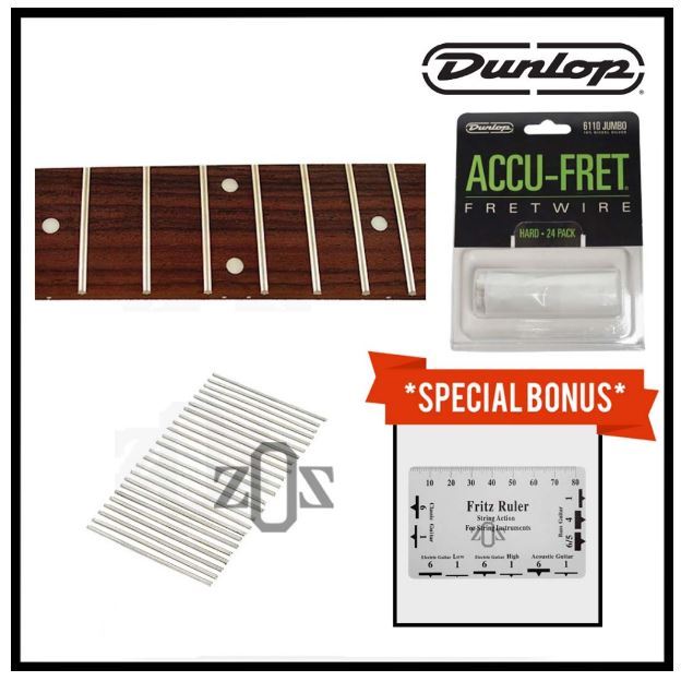 Kawat Fret Wire Fretwire Jim Dunlop Accu-Fret Jumbo 6110