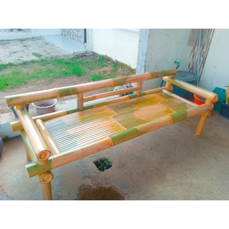 kursi bambu/santai/tamu bisa kirim ke luar kota