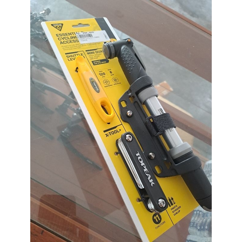 toolset topeak kit set alat sepeda pompa sepeda cukit ban sepeda