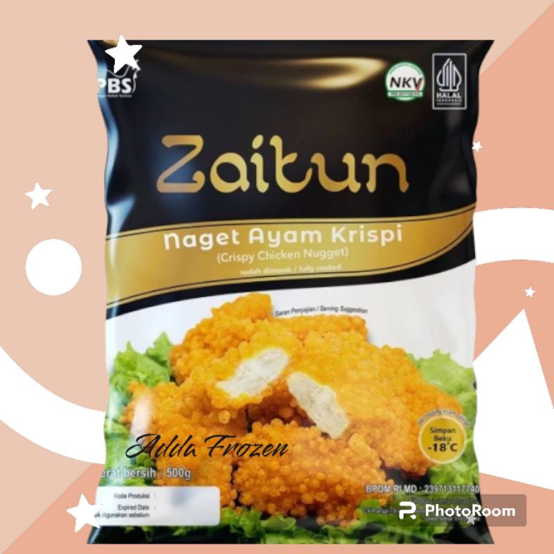 

Zaitun Nugget Ayam Crispy