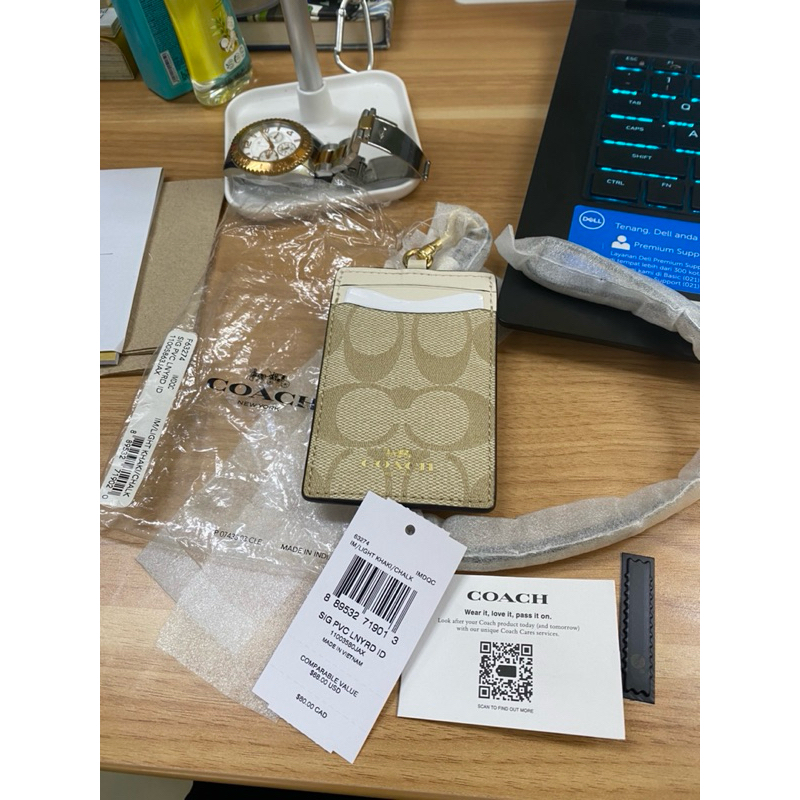 

COACH LANYARD Authentic