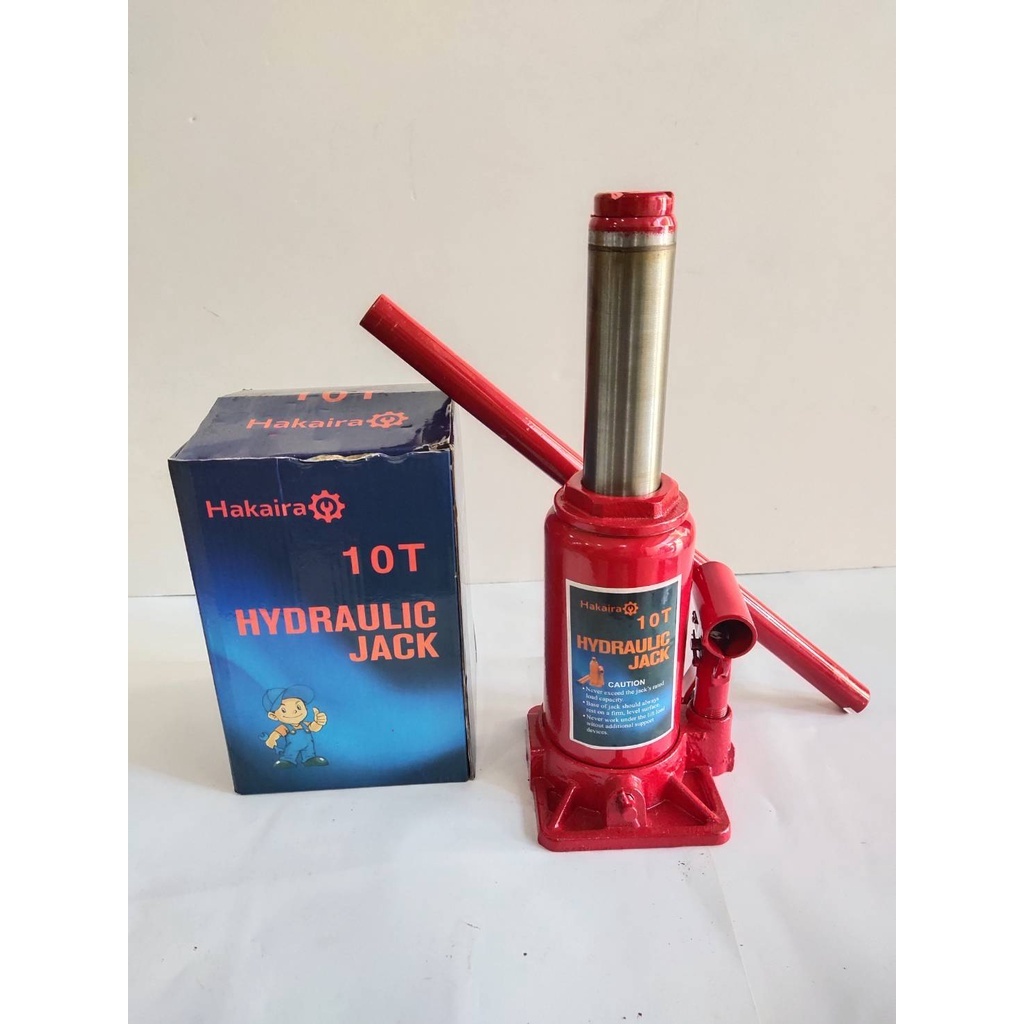 Dongkrak Botol 10 Ton Hydraulic Jack Merah
