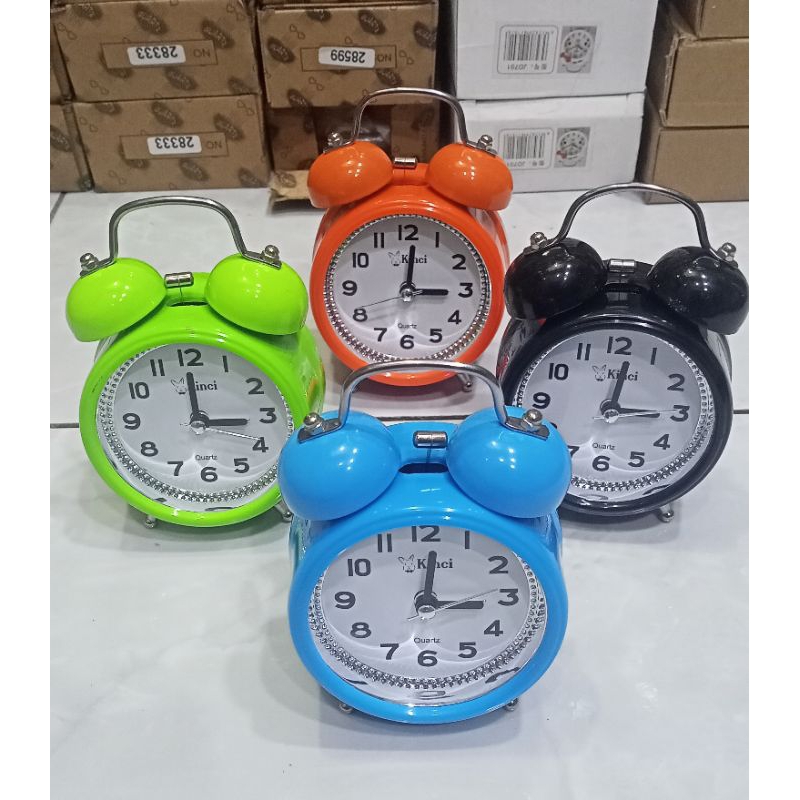 jam weker alarm kring kecil