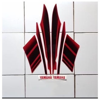 STIKER STRIPING STANDART MIO SOUL GT 2011 LIS LES MOTOR MIO SOUL GT 2011