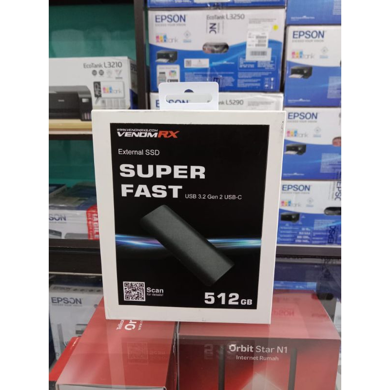 SSD EXTERNAL 512 GB VENOM RX