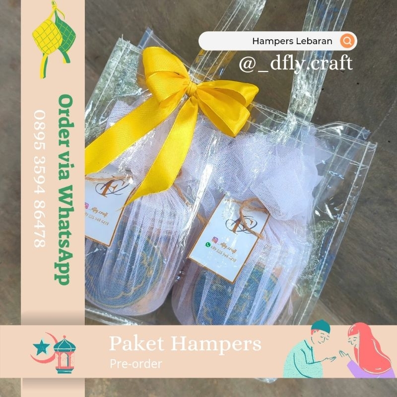 

Hampers Lebaran Idul Fitri Bucket Sembako Jajan