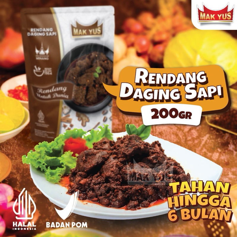 

Rendang Daging Sapi Mak Yus