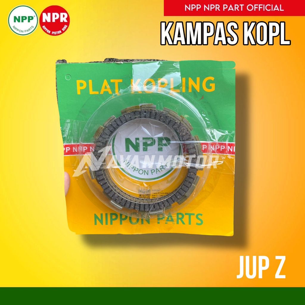 KAMPAS KOPLING JUPITER Z NPP//SET PLAT KAMPAS KOPLING JUPITER Z NPP