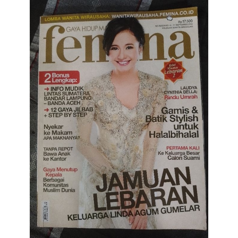 Majalah Femina No.35/XXXVIII 4-17 September 2010