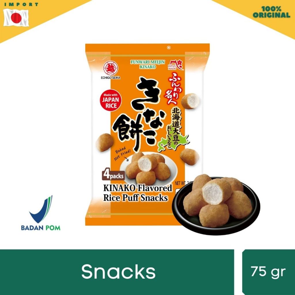 

Echigo Seika Rice Snack - Snack Beras khas Jepang