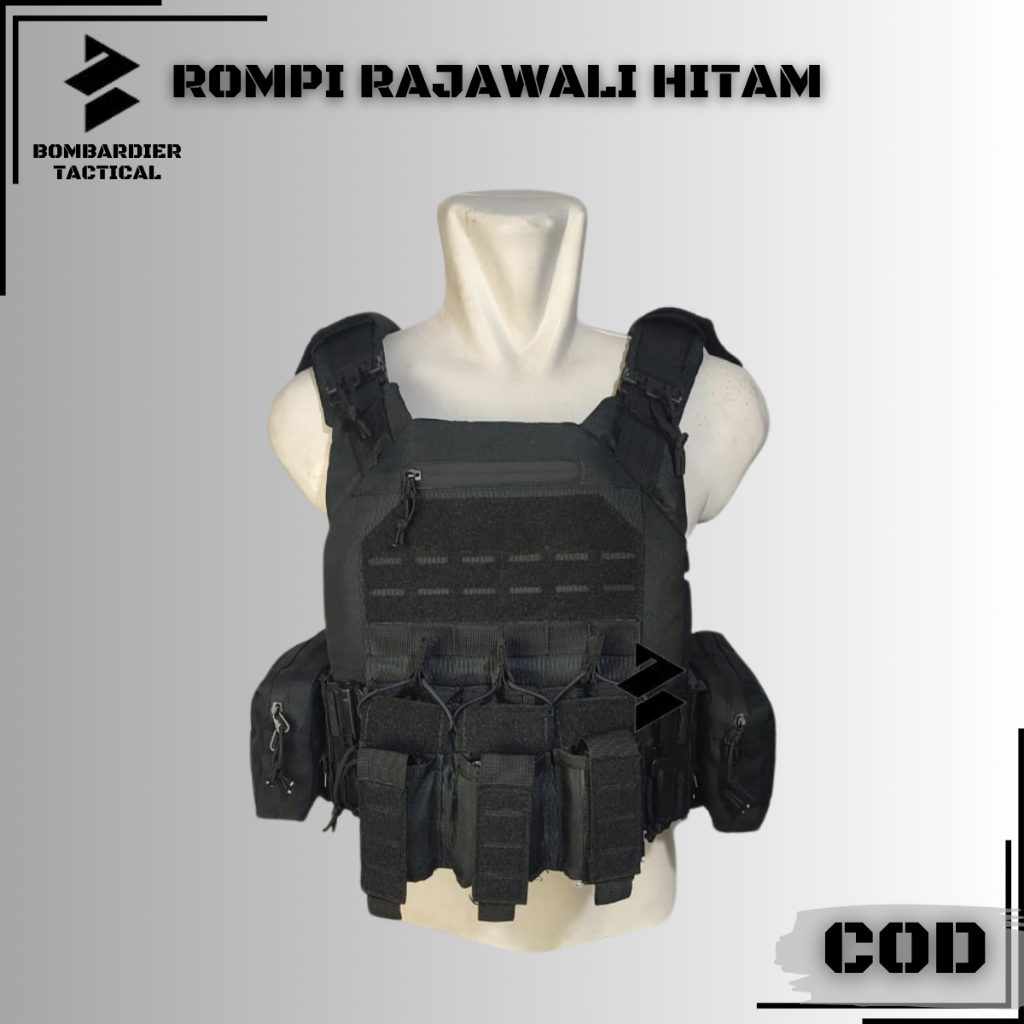 Rompi Body Vest Tactical Body Vest Tactical Rompi Body Vest Militer Rompi Pelindung Dada motif terba