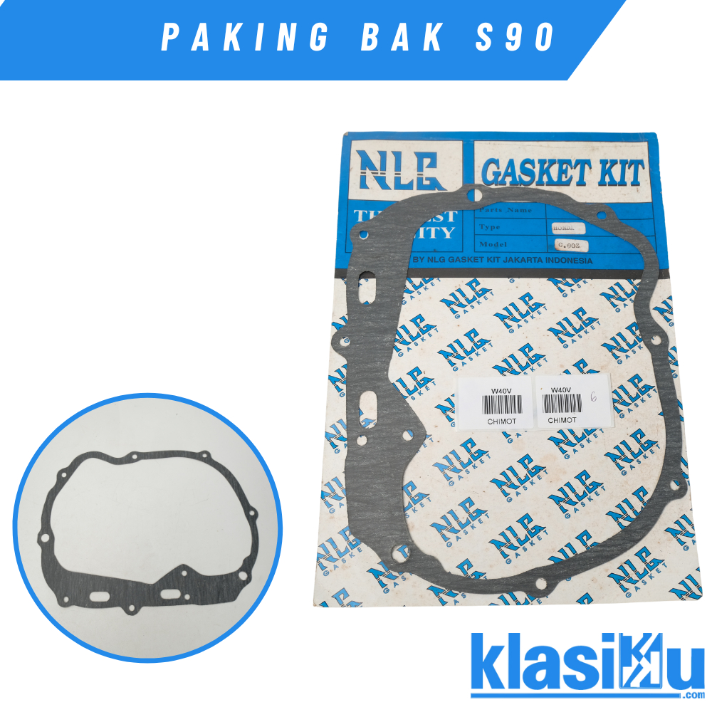 Paking Packing Blok Bak Kopling Kanan Honda 90 Z S90 S 90 C90z C 90 z Nos