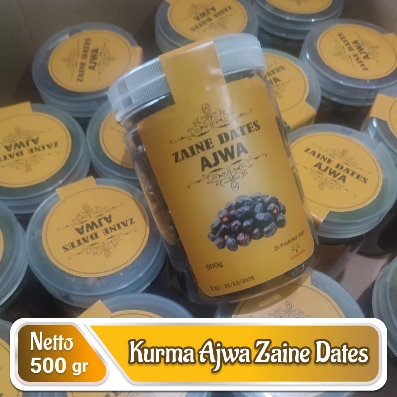 

KURMA AJWA PREMIUM ZAINE DATES 500gr