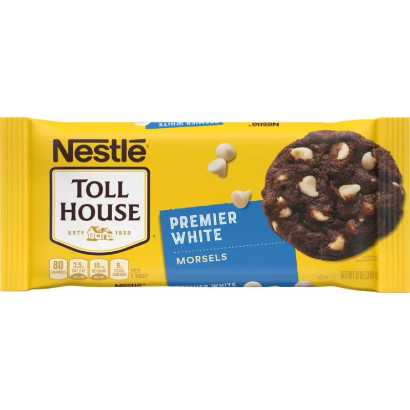 

NESTLE Toll House Premier White Morsels Chocolate Chips 340g