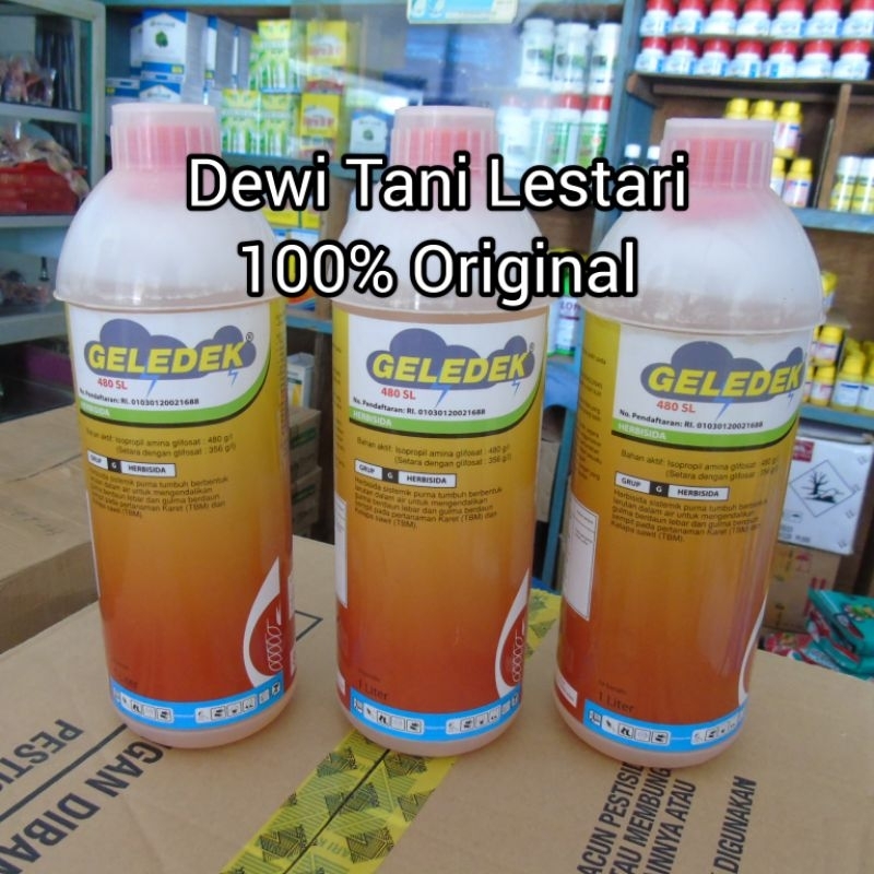 GLEDEK 480 SL (1 Liter) Herbisida Sistemik Obat Rumput