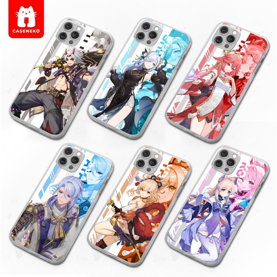 Casing HP Genshin Impact Oppo Xiaomi Iphone Samsung Custom Case