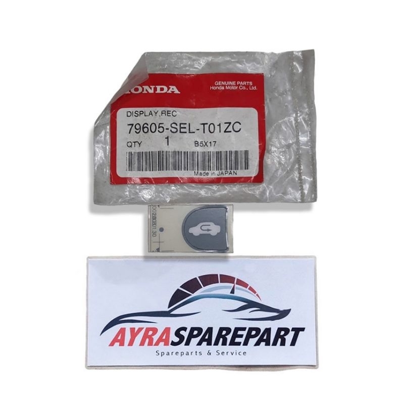 Sticker stiker frame udara dalam mobil Honda Jazz GD3 - City GD8 2003 - 2008 ( Kode part 79605-SEL-T