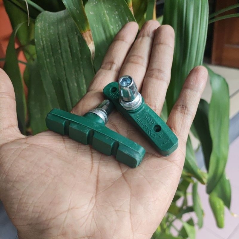 TEKTRO karet rem brake shoe u brake tektro brake pad rem sepeda balap RB Tektro