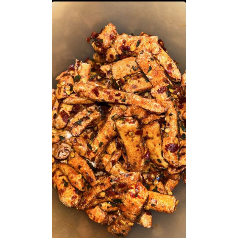 

Basreng Pedas Daun Jeruk Kemasan 95 Gram - Non MSG