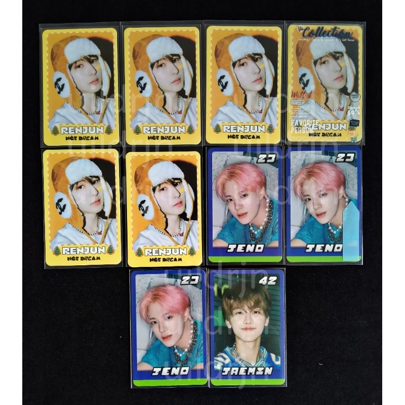 trading card tc candy kuning glitch mode (glimo) renjun jeno jaemin