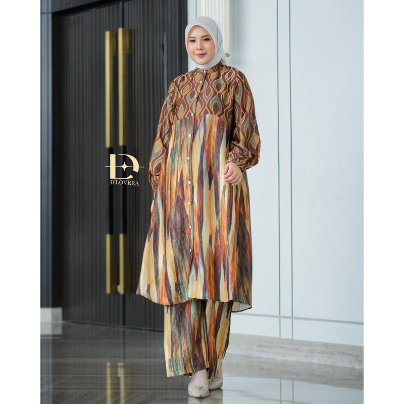 BIANCA DLOVERA,DLOVERA ORIGINAL,SET KULOT PREMIUM,SET KULOT DLOVERA,BIANCA SET,BIANCA SET DLOVERA