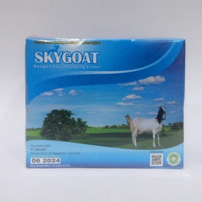 

Sky Goat Skay Goat SkayGoat Susu Kambing Etawa Bubuk Rasa Original