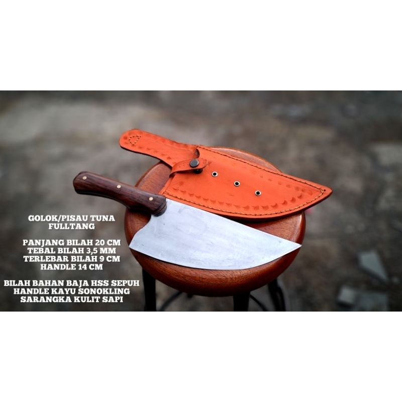 Pisau Dapur jumbo / Pisau ikan Tuna Fulltang