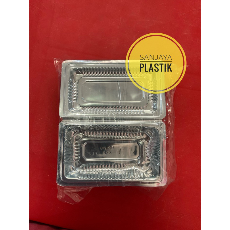 Mika Plastik 4X isi 100PCS / Mika Makanan Mika Nasi Mika Mie Goreng Mika Risol Mika Kue